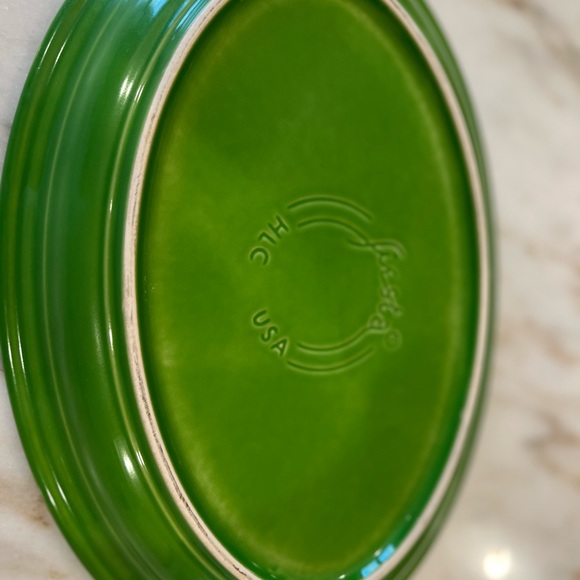 Large Green Fiesta Platter - 2 available - Picture 7 of 8